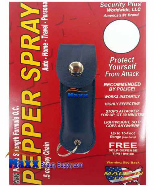 Security Plus Protect yourself Pepper Spray 1/2oz - Blue Cover